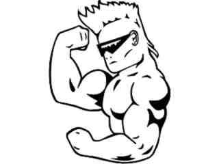  Body Builder 1 Decal Proportional