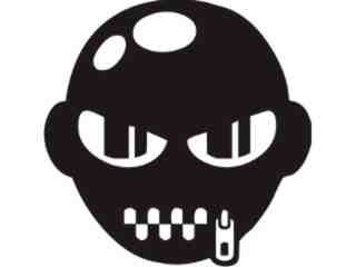  Bondage Dude Decal Proportional