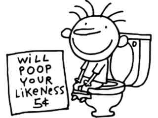  Bonerman Poop Likeness Decal Proportional