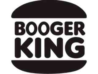 Booger King Decal Proportional