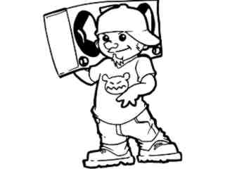  Boombox Boy_ G D G Decal Proportional