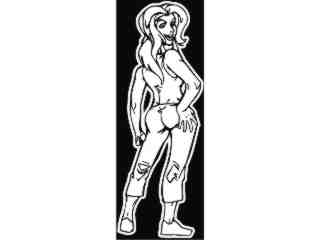  Booty Girl Stand_ I N V_ G D G Decal Proportional
