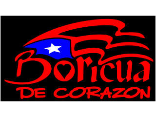  Boricua Corazon Puerto Rico_ C L 1 Decal Proportional