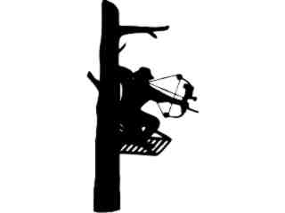  Bow Hunter 1 Decal Proportional