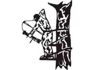  Bow Hunter Shoot Decal Proportional