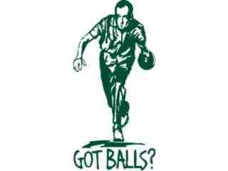  Bowling Got Balls Decal Proportional