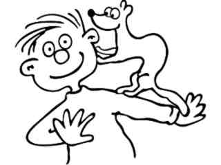  Boy And Weasel_ 0 4 3_ V A 1 Decal Proportional