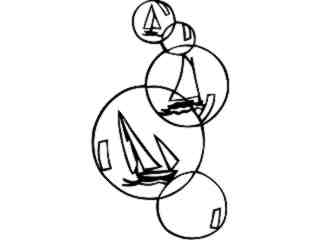  Bubbles Sailboat_ 1 8 0_ V A 1 Decal Proportional