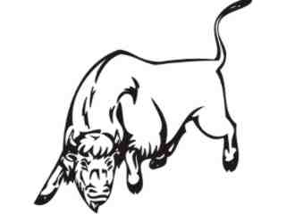  Buffalo Animal Wild_ 0 3 8a Decal Proportional