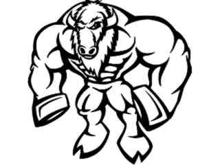  Buffalo Muscle 1_ M B 1 Decal Proportional