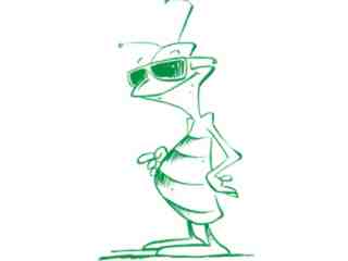  Bug Cool Decal Proportional