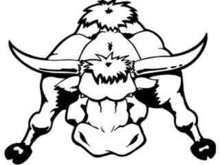  Bull Longhorns_ 0 4 2_ V A 1 Decal Proportional