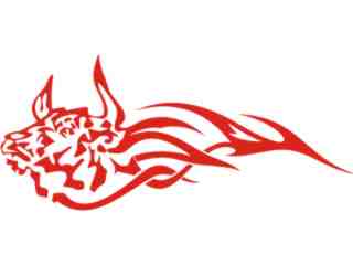  Bull Toro Tribal 0 6_ A F 1 Decal Proportional