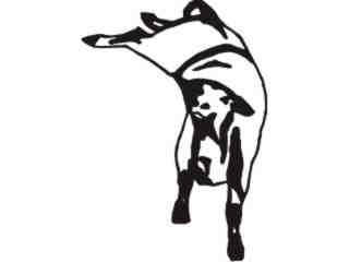  Bull Wild Leap_ C U 1 Decal Proportional