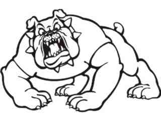  Bulldog Stance 2 Decal Proportional