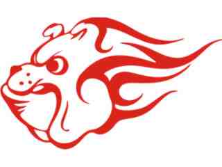  Bulldog Tribal 0 1_ A F 1 Decal Proportional