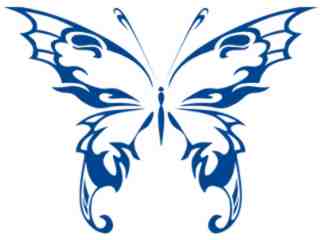  Butterflies Fantastic_ 0 3 6 Decal Proportional