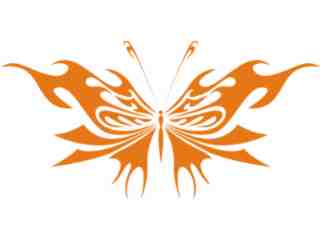  Butterflies Fantastic_ 0 7 4 Decal Proportional