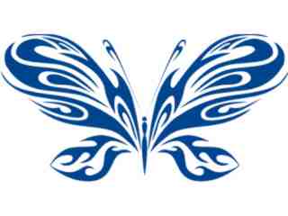  Butterflies Fantastic_ 0 8 0 Decal Proportional