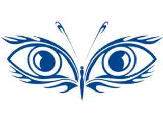  Butterflies Fantastic_ 0 9 6 Decal Proportional