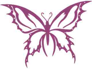  Butterfly 0 5 Decal Proportional