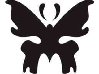  Butterfly Tribalized_ 0 8 7 Decal Proportional