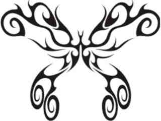  Butterfly Tribalized_ 0 9 8 Decal Proportional