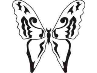  Butterfly Tribalized_ 0 9 9 Decal Proportional