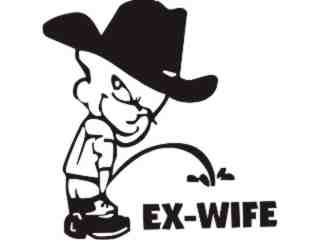  Calvin Cowboy Decal Proportional