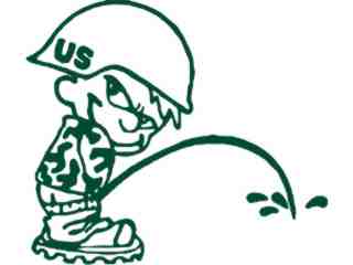  Calvin Military Decal Proportional