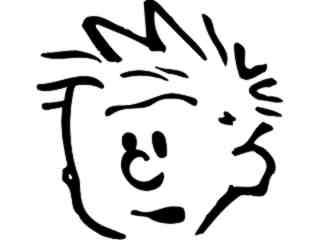  Calvin Oh Head Decal Proportional