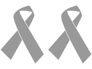  Cancer Cause Ribbon 2 Choose Color Decal Proportional