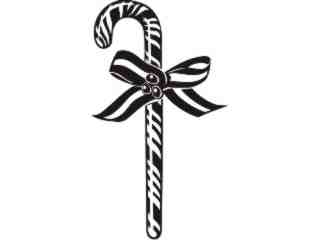  Candy Cane_ P A 1 Decal Proportional