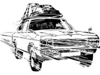  Car Hauling Ass Decal Proportional