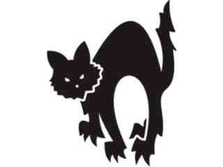  Cat Black Up_ 1 5 4 Decal Proportional