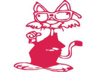  Cat Kool Kat Decal Proportional
