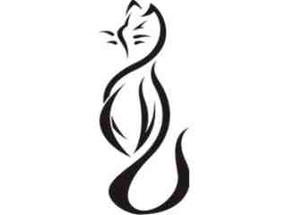  Cat Tribal_ 1 5 2 Decal Proportional