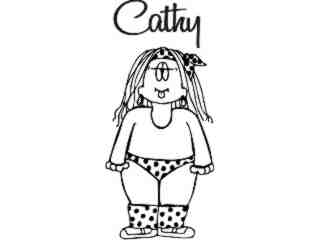  Cathy Decal Proportional