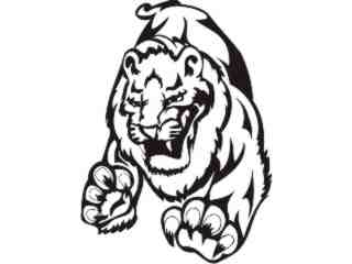  Cats Big Lions Tigers Panthers_ 0 2 9 Decal Proportional