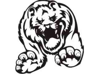  Cats Big Lions Tigers Panthers_ 0 3 8 Decal Proportional