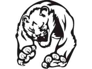  Cats Big Lions Tigers Panthers_ 0 4 3 Decal Proportional