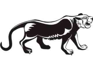  Cats Big Lions Tigers Panthers_ 0 5 2 Decal Proportional