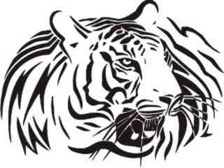  Cats Big Lions Tigers Panthers_ 0 6 1 Decal Proportional