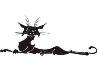  Cats With Style_ 0 1 8 Decal Proportional