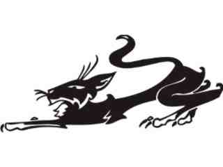  Cats With Style_ 0 2 7 Decal Proportional