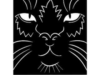  Cats_ Cat Face Square_ 1 3 2_ V A 1 Decal Proportional