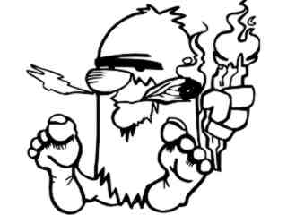  Caveman Smoker_ G D G Decal Proportional