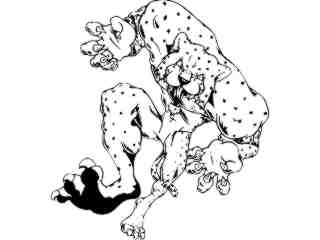  Cheetah Cat 1_ M B 1_ D T L Decal Proportional