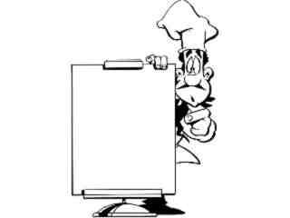  Chef Menu Decal Proportional