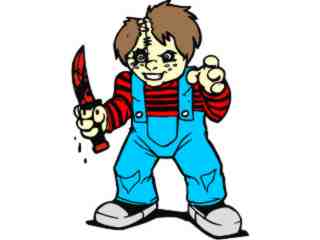  Chucky Childs Play_ C L 1 Decal Proportional